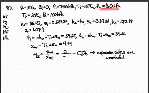 refrigerant-134a-is-expanded-adiabatically-in-an-expansion-valve-from-700-kpa-and-25circ-mathrmc-to-