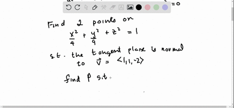 find-the-two-points-on-the-ellipsoid-fracx24fracy29z21-where-the-tangent-plane-is-normal-to-mathbf-3