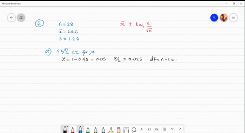 a-random-sample-of-size-28-is-drawn-from-a-normal-population-the-summary-statistics-are-barx-686-and
