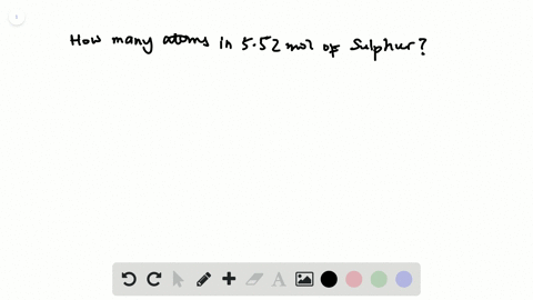 how-many-sulfur-atoms-are-there-in-552-mol-of-sulfur