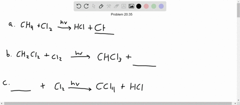 indicate-the-missing-molecule-in-each-of-the-following-substitution-reactions-a-mathrmch_4mathrmcl_2