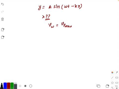 a-transverse-wave-is-represented-by-ya-sin-omega-t-k-x-for-what-value-of-the-wavelength-is-the-wave-