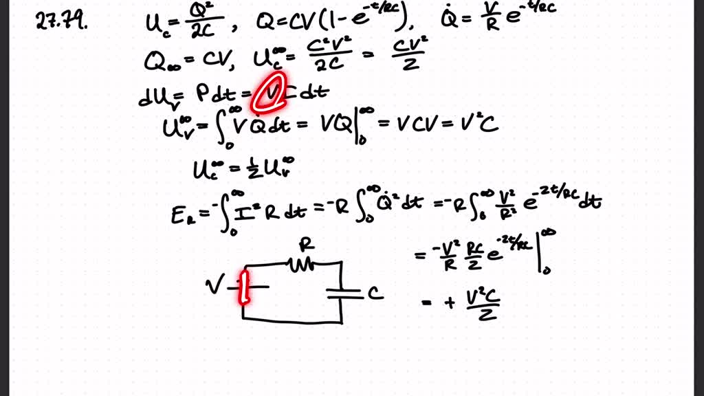 An initially uncharged capacitor C is fully charged by a device of ...