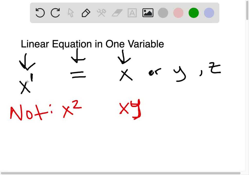 solved-what-is-a-linear-equation-in-one-variable-give-an-example-of