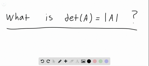 both-deta-and-a-represent-the-________-of-the-matrix-a