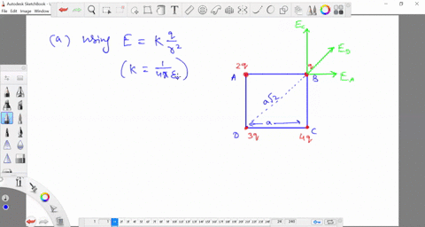four-charged-particles-are-at-the-corners-of-a-square-of-side-a-as-shown-in-figure-mathrmp-2317-a-de