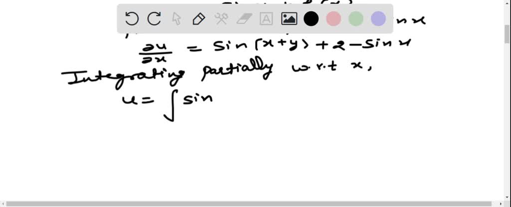 Solved Solve The Partial Differential Equation Py Qx Pq Where P Z X And Q Z Y