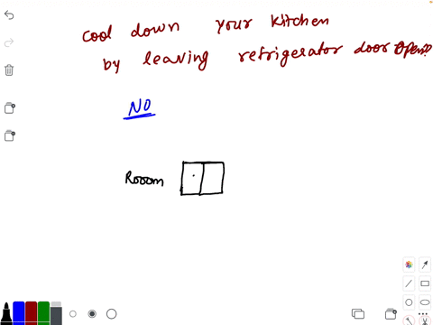 can-you-cool-down-your-kitchen-by-leaving-the-refrigerator-door-open-explain-your-answer