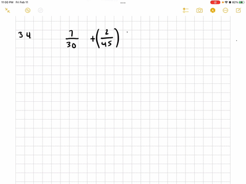 add-or-subtract-write-each-answer-in-lowest-terms-see-examples-234-and-7-34-frac730frac245