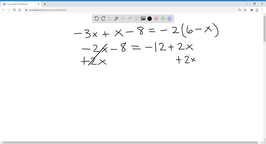 SOLVED frac x x 3 frac 8 x 6 