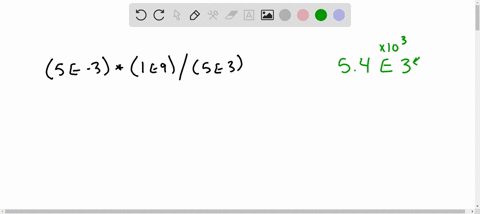 ⏩SOLVED:Calculators can express numbers in scientific notation. The ...