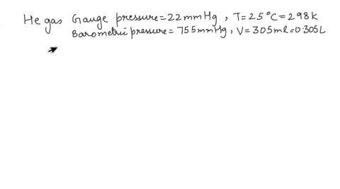 a-balloon-is-filled-with-helium-gas-to-a-gauge-pressure-of-22-mathrmmm-hg-at-25circ-mathrmc-the-vo-2