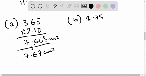multiply-the-following-measurements-and-round-off-the-answer-a-365-mathrmcm-times-210-mathrmcm-b-8-2