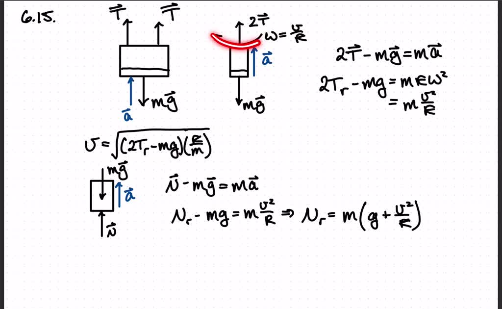 A child of mass m swings in a swing supported by two chains, each of