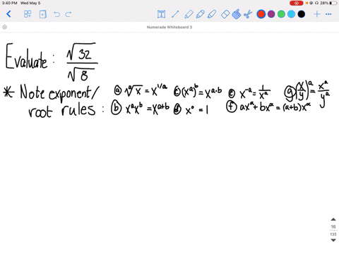 evaluate-the-expression-fracsqrt32sqrt8-2