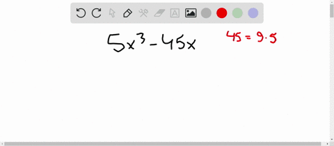 factor-completely-or-state-that-the-polynomial-is-prime-5-x3-45-x-2