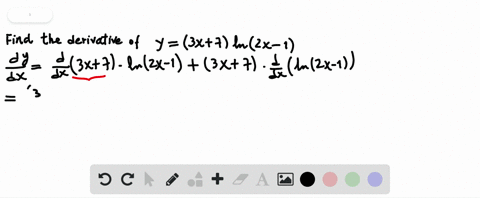 find-the-derivative-of-each-function-y3-x7-ln-2-x-1-2