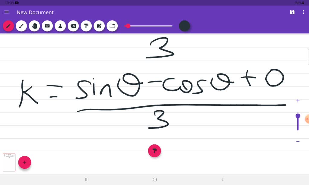 solved-if-the-centroid-of-the-triangle-formed-by-the-points-0-0-cos-sin-and-sin-cos-lies