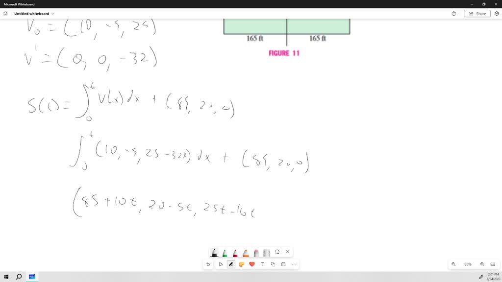 SOLVEDA soccer ball is kicked from ground level with (x, y