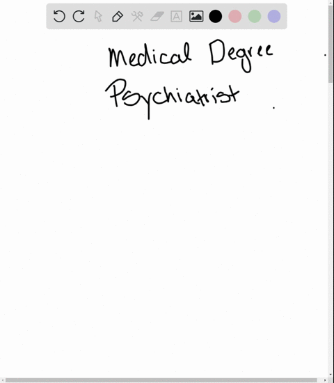 which-of-the-following-professionals-is-required-to-have-a-medical-degree-a-psychiatrist-b-psycholog