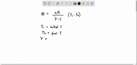 let-n-moles-let-n-moles-of-an-ideal-gas-expand-adiabatically-from-an-initial-temperature-t_1-to-a-fi
