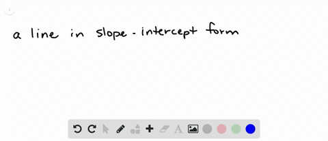 write-an-equation-of-a-line-in-slope-intercept-form