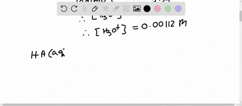 a-0185-mathrmm-solution-of-a-weak-acid-ha-has-a-ph-of-295-calculate-the-acid-ionization-constant-l-2