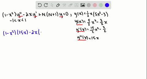 when-n-is-a-positive-integer-the-legendre-equation-left1-x2right-yprime-prime-2-x-yprimenn1-y0-with-
