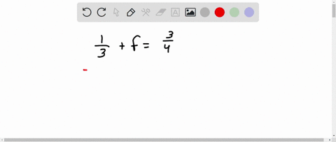 solve-each-equation-check-each-solution-frac13ffrac34