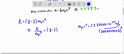 a-what-is-the-speed-of-a-proton-that-has-total-energy-1050-mathrmgev-b-what-is-the-angular-frequency