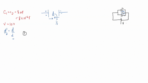 two-parallel-plate-capacitors-80-mu-mathrmf-each-are-connected-in-parallel-to-a-10-mathrmv-battery-o