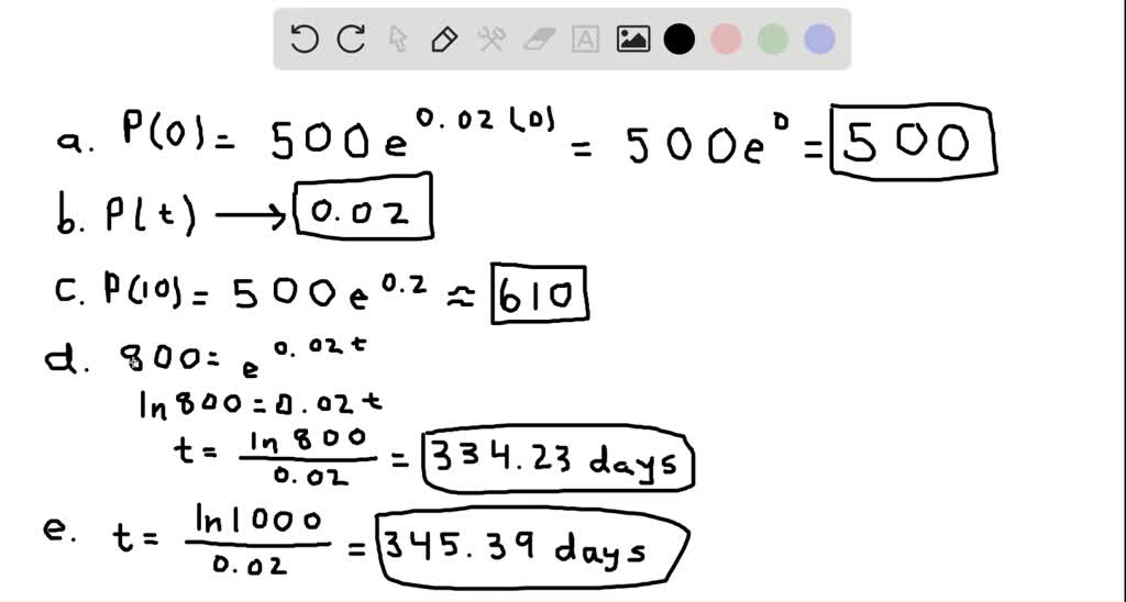 Solved The Size P Of A Certain Insect Population