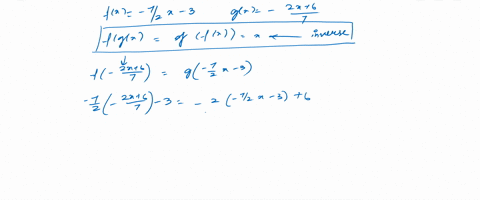 show-that-f-and-g-are-inverse-functions-a-algebraically-b-graphically-and-c-numerically-fx-frac72-x-