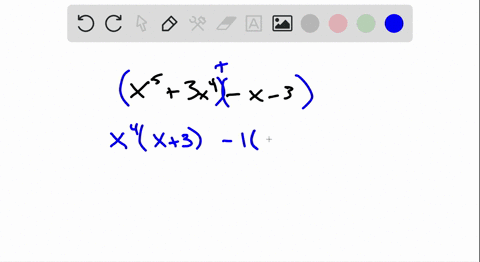 the-following-exercises-are-of-mixed-variety-factor-each-polynomial-see-examples-1-4-x53-x4-x-3