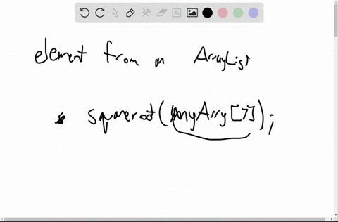 SOLVED:When you pass an element from an ArrayList to a method, the ...