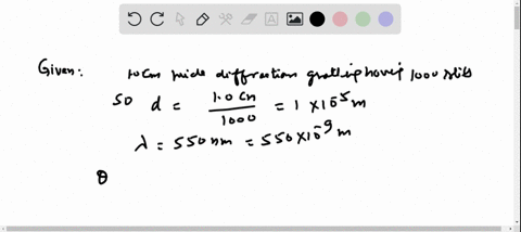 a-10-cm-wide-diffraction-grating-has-1000-slits-it-is-illuminated-by-light-of-wavelength-550-mathr-3