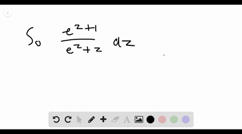evaluate-the-definite-integral-displaystyle-int1_0-fracez-1ez-z-dz