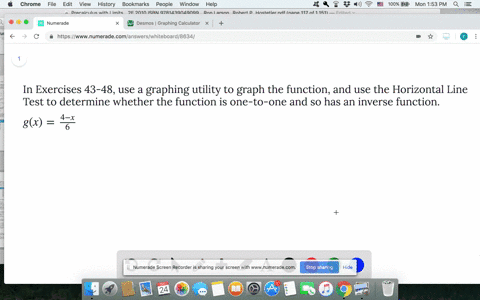 in-exercises-43-48-use-a-graphing-utility-to-graph-the-function-and-use-the-horizontal-line-test-to-