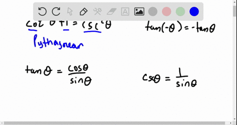 which-of-the-following-equations-is-not-an-identity-a-cot-2-theta1csc-2-theta-b-tan-theta-tan-theta-