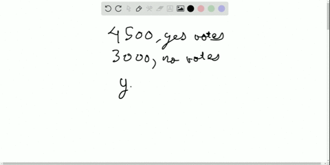 solve-each-application-in-a-school-election-4500-yes-votes-were-cast-and-3000-no-votes-were-cast-wri
