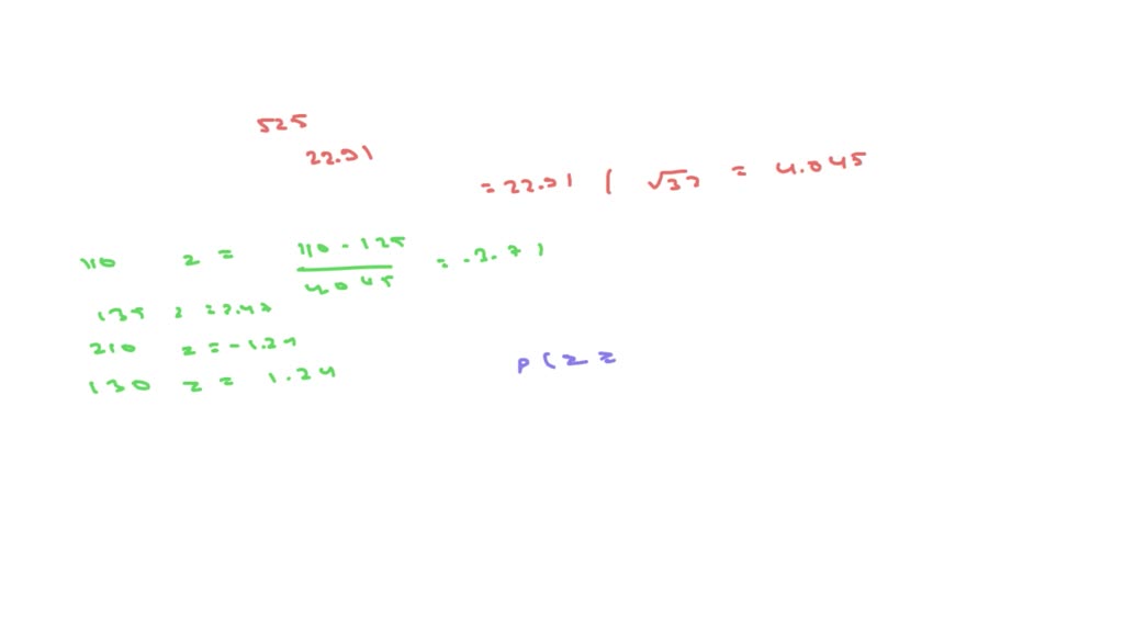 Suppose the average client charge per hour for out-of-court work by lawyers in the state of Iowa is $\$ 125 .$ Suppose further that a random telephone sample of 32 lawyers in Iowa is taken and that the sample average charge per hour for out-of-court work is $\$ 110 .$ If the population variance is $\$ 525$, what is the probability of getting a sample mean of $\$ 110$ or larger? What is the probability of getting a sample mean larger than $\$ 135$ per hour? What is the probability of getting a sample mean of between $\$ 120$ and $\$ 130$ per hour?