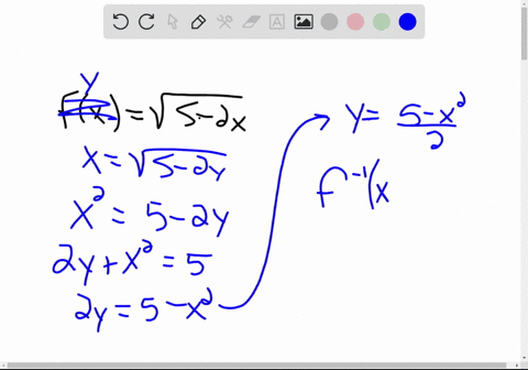 find-a-formula-for-f-1x-identify-the-domain-and-range-of-f-1-verify-that-f-and-f-1-are-inverses-fx-4