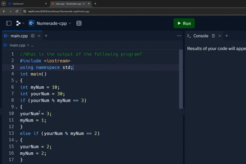 SOLVED: Given the following declaration and output statement, assume ...