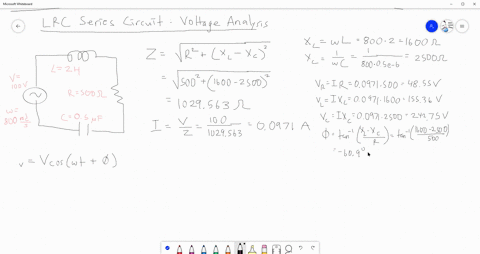 an-l-cdot-r-c-series-circuit-has-r500-omega-l200-mathrmh-c0500-mu-mathrmf-and-v100-mathrmv-a-for-ome