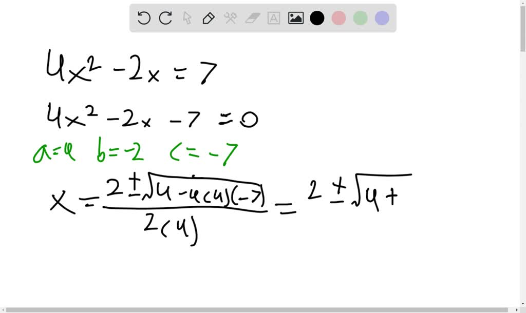 solved-solve-the-given-quadratic-equations-by-usi