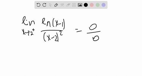 find-the-limit-if-it-exists-lim-_x-rightarrow-2-fracln-x-1x-22