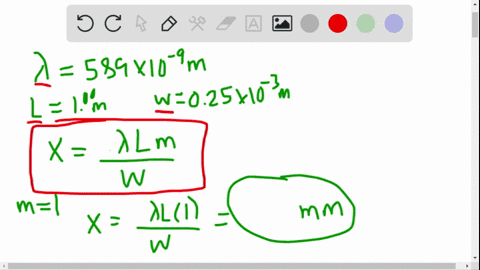 consider-a-single-slit-diffraction-pattem-for-lambda589-mathrmnm-projected-on-a-screen-that-is-100-m