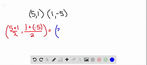 find-the-midpoint-of-the-line-segment-connecting-the-given-points-then-show-that-the-midpoint-is-t-4