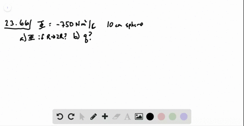 a-charged-particle-causes-an-electric-flux-of-750-mathrmn-cdot-mathrmm2-mathrmc-to-pass-through-a-sp