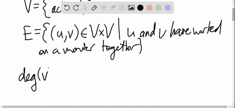 Solved What Does The Degree Of A Vertex Represent